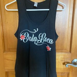 Chola Loca tank top. Size M